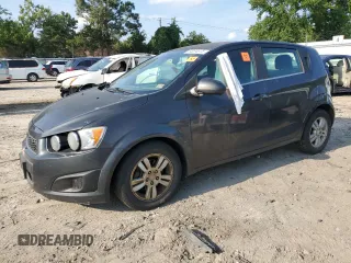 2016 Chevrolet Sonic LT with VIN 1G1JC6SHXG4125634, listed as a Copart auction lot 64084675 with 157,883 mi miles and Clean title. Bid and sale history available at DreamBid. Image 1.