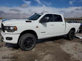 2024 Ram 2500 Lone Star with VIN 3C6UR5DLXRG317129, listed as a Copart auction lot 47662145 with 5,912 mi miles and Salvage Title. Bid and sale history available at carsss.com. Image 1.
