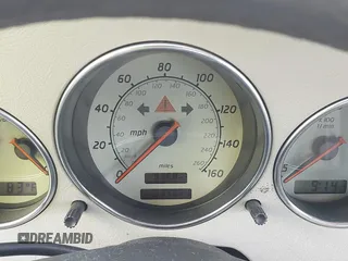 2000 Mercedes-Benz SLK 230 Kompressor with VIN WDBKK47F2YF146797, listed as a IAAI auction lot 42823113 with 35,881 mi miles and . Bid and sale history available at DreamBid. Image 7.
