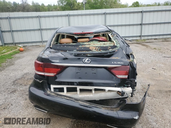 2013 Lexus LS 460 с VIN JTHBL5EF0D5123086, выставлен на аукционе Copart как лот 52176605 с пробегом 92 516 миль миль и Списание • Salvage title. История ставок и продаж доступна на DreamBid. Изображение 6.