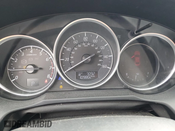 2016 Mazda 6 i Grand Touring with VIN JM1GJ1W52G1455618, listed as a Copart auction lot 47136835 with 109,802 mi miles and Salvage Title. Bid and sale history available at DreamBid. Image 9.