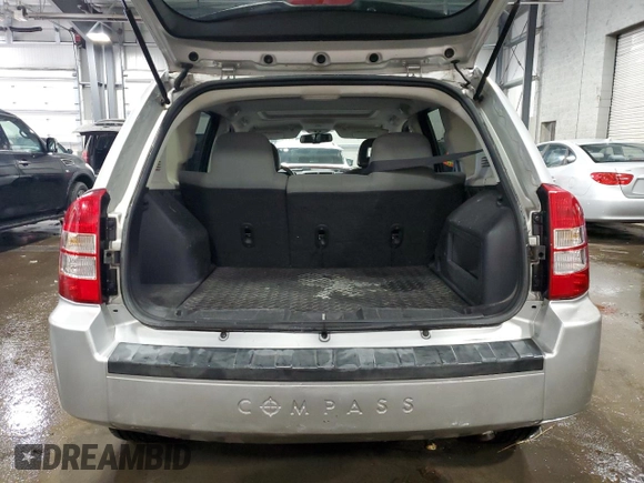 2007 Jeep Compass Sport with VIN 1J8FT47W37D123838, listed as a Copart auction lot 45653355 with 152,337 mi miles and Salvage Title. Bid and sale history available at carsss.com. Image 6.