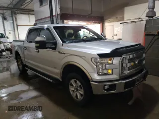 2017 Ford F-150 XL with VIN 1FTEW1EG8HKD36107, listed as a Copart auction lot 46004555 with 129,387 mi miles and Clean Title. Bid and sale history available at carsss.com. Image 4.