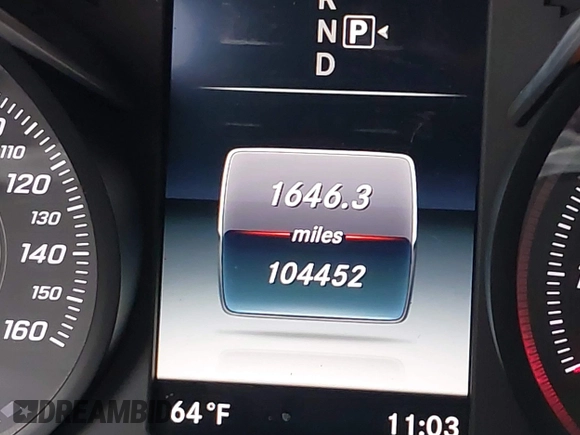 2015 Mercedes-Benz C 300 with VIN 55SWF4JB1FU077386, listed as a IAAI auction lot 42164280 with 104,452 mi miles and . Bid and sale history available at carsss.com. Image 16.