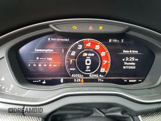 2018 Audi SQ5 Prestige with VIN WA1C4AFY8J2224461, listed as a Copart auction lot 67195723 with 62,052 mi miles. Bid and sale history available at carsss.com. Image 9.