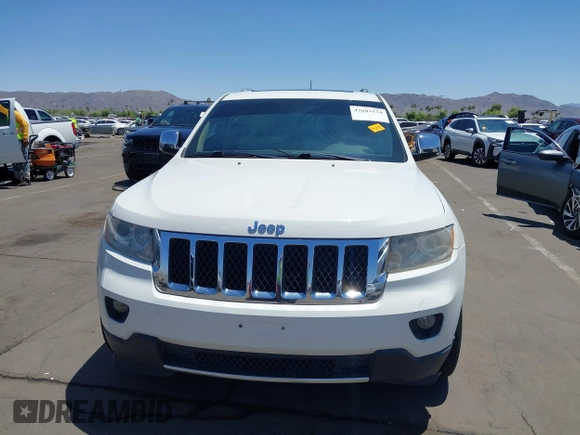 2011 Jeep Grand Cherokee Overland with VIN 1J4RR6GT2BC647589, listed as a IAAI auction lot 42603134 with 153,570 mi miles and . Bid and sale history available at DreamBid. Image 12.