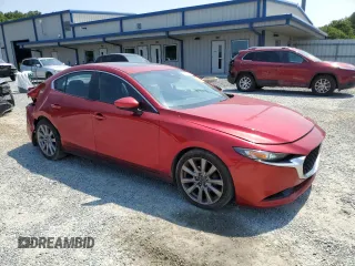2021 Mazda 3 Preferred with VIN 3MZBPACL4MM254875, listed as a Copart auction lot 62058245 with 58,969 mi miles and Salvage title. Bid and sale history available at DreamBid. Image 4.