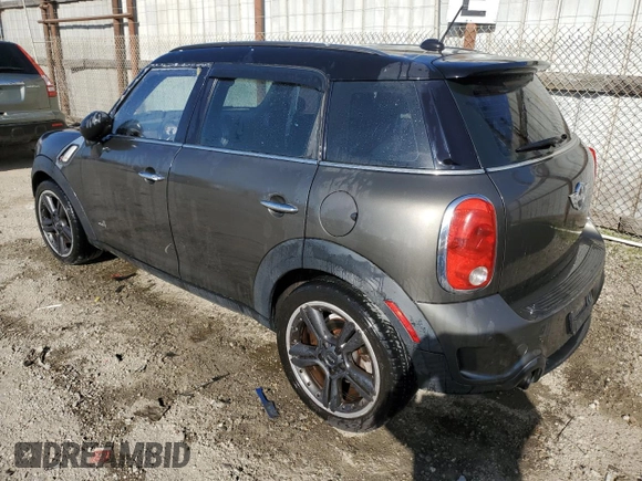 2011 MINI Countryman S with VIN WMWZC5C59BWL54731, listed as a Copart auction lot 47870425 with 115,287 mi miles and Clean Title. Bid and sale history available at DreamBid. Image 2.