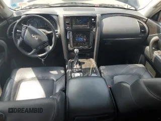 2020 Infiniti QX80 LUXE with VIN JN8AZ2NE5L9253877, listed as a Copart auction lot 65412734 with 53,987 mi miles and Salvage Title. Bid and sale history available at carsss.com. Image 8.