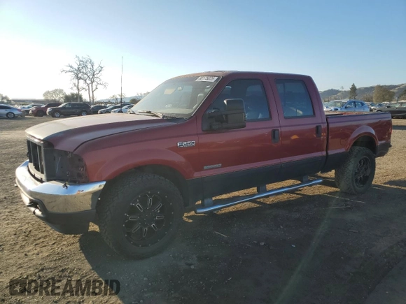 2003 Ford Super Duty F-250 XL with VIN 1FTNW20P43EB43747, listed as a Copart auction lot 88175035 with 0 mi miles and Salvage Title. Bid and sale history available at carsss.com. Image 1.