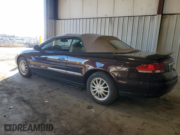 2003 Chrysler Sebring with VIN 1C3EL55TX3N564490, listed as a Copart auction lot 84219524 with 50,290 mi miles and Salvage Title. Bid and sale history available at DreamBid. Image 2.