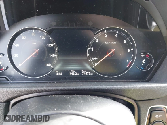 2018 BMW 4 Series 440i with VIN WBA4J5C54JBF07315, listed as a IAAI auction lot 41738540 with 74,577 mi miles and . Bid and sale history available at DreamBid. Image 7.