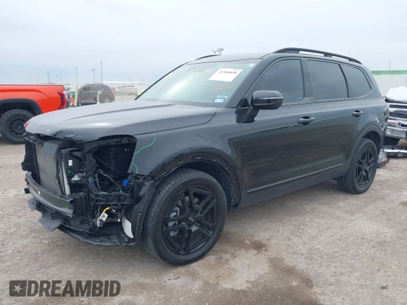 2024 Kia Telluride EX X-Line z VIN 5XYP3DGC5RG473610, wystawiony jako IAAI lot #41360858 z przebiegiem 13 825 mil mil oraz . Historia ofert i sprzedaży dostępna na DreamBid. Obrazek 2.