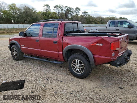 2004 Chevrolet S-10 LS with VIN 1GCDT13X94K104312, listed as a Copart auction lot 49689265 with 124,377 mi miles and Salvage Title. Bid and sale history available at DreamBid. Image 2.
