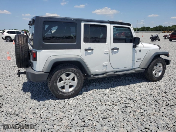 2015 Jeep Wrangler Unlimited Sport with VIN 1C4BJWDG8FL644580, listed as a Copart auction lot 52952365 with 127,439 mi miles and Salvage Title. Bid and sale history available at carsss.com. Image 3.