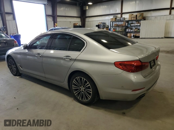 2018 BMW 5 Series 540i with VIN WBAJE5C5XJG918502, listed as a Copart auction lot 44766125 with 41,805 mi miles and Salvage title. Bid and sale history available at DreamBid. Image 2.