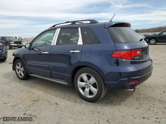 2008 Acura RDX with VIN 5J8TB18278A015167, listed as a Copart auction lot 49919255 with 214,022 mi miles and Salvage Title. Bid and sale history available at carsss.com. Image 2.