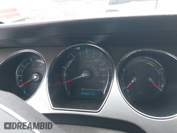 2012 Ford Taurus SEL with VIN 1FAHP2EW6CG118210, listed as a IAAI auction lot 41613557 with 197,069 mi miles and . Bid and sale history available at DreamBid. Image 7.