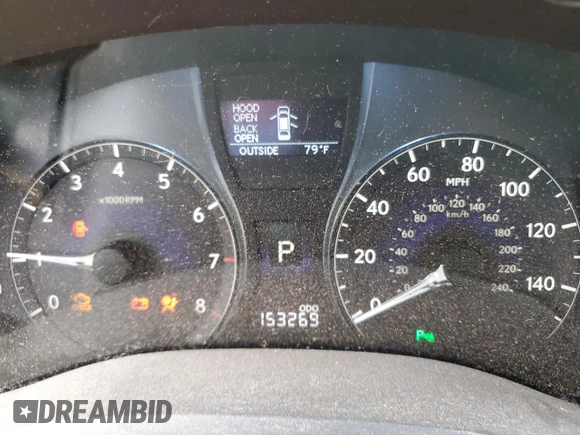 2012 Lexus RX 350 with VIN 2T2ZK1BA2CC066391, listed as a Copart auction lot 60795115 with 153,269 mi miles and Salvage title. Bid and sale history available at DreamBid. Image 9.