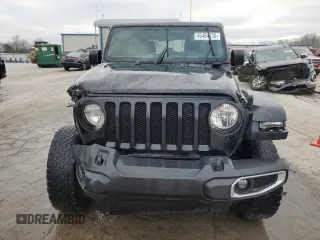 2022 Jeep Wrangler Unlimited Sport with VIN 1C4HJXDG6NW258091, listed as a Copart auction lot 45484735 with 42,534 mi miles and Salvage Title. Bid and sale history available at DreamBid. Image 5.