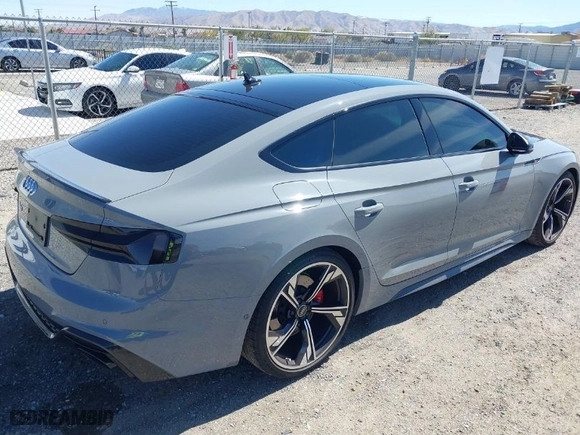 2023 Audi RS 5 Sportback with VIN WUAAWCF54PA900172, listed as a IAAI auction lot 41763077 with NaN miles. Bid and sale history available at carsss.com. Image 4.