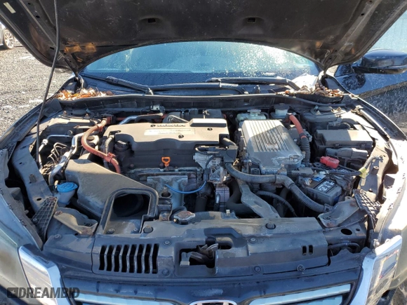2014 Honda Accord Hybrid with VIN 1HGCR6F37EA001690, listed as a Copart auction lot 86417704 with 166,272 mi miles and Salvage Title. Bid and sale history available at carsss.com. Image 13.