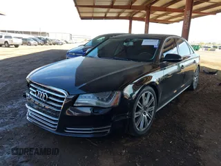 2011 Audi A8 with VIN WAURVAFD1BN027915, listed as a IAAI auction lot 41635275 with 95,143 mi miles and . Bid and sale history available at DreamBid. Image 18.