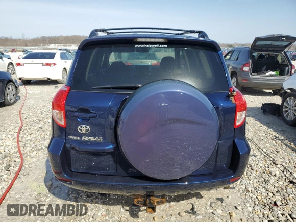 2007 Toyota RAV4 with VIN JTMZD33VX76045443, listed as a Copart auction lot 49515405 with 245,241 mi miles and Clean Title. Bid and sale history available at carsss.com. Image 6.