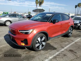 2022 Volvo C40 Recharge Pure Electric Ultimate with VIN YV4ED3GB1N2005803, listed as a Copart auction lot 83553344 with 24,962 mi miles and Salvage Title. Bid and sale history available at carsss.com. Image 1.