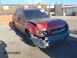2003 Subaru Forester X with VIN JF1SG63643H750777, listed as a IAAI auction lot 41125996 with 246,079 mi miles. Bid and sale history available at carsss.com. Image 1.