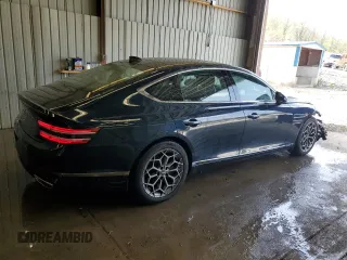 2023 Genesis G80 2.5T z VIN KMTGB4SC6PU178846, wystawiony jako Copart lot #54862135 z przebiegiem 9 673 mil mil oraz Szkoda całkowita • Salvage title. Historia ofert i sprzedaży dostępna na DreamBid. Obrazek 3.
