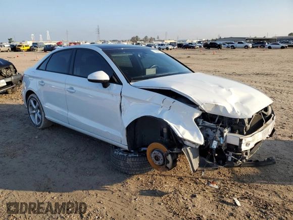 2015 Audi A3 1.8T Premium with VIN WAUACGFFXF1090922, listed as a Copart auction lot 83841984 with 100,801 mi miles and Salvage Title. Bid and sale history available at carsss.com. Image 4.