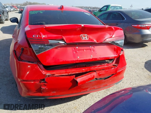 2022 Honda Civic LX z VIN 2HGFE2F25NH513202, wystawiony jako IAAI lot #41803377 z przebiegiem 56 016 mil mil oraz . Historia ofert i sprzedaży dostępna na DreamBid. Obrazek 6.