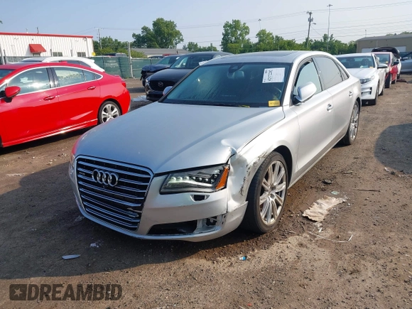 2013 Audi A8 3.0L с VIN WAURGAFD7DN016351, выставлен на аукционе IAAI как лот 42372202 с пробегом 90 753 миль миль и . История ставок и продаж доступна на DreamBid. Изображение 12.