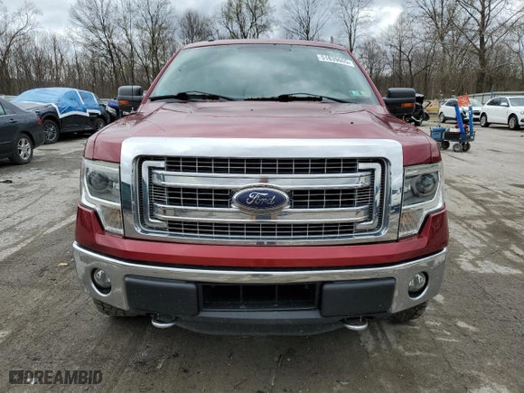 2014 Ford F-150 XL with VIN 1FTFX1ET0EFB75125, listed as a Copart auction lot 51839605 with 202,601 mi miles and Clean Title. Bid and sale history available at carsss.com. Image 5.