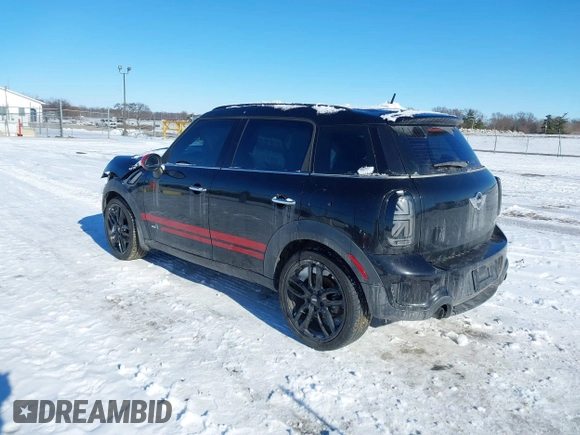 2011 MINI Countryman S with VIN WMWZC5C50BWL55234, listed as a IAAI auction lot 41323339 with 134,709 mi miles and . Bid and sale history available at DreamBid. Image 3.