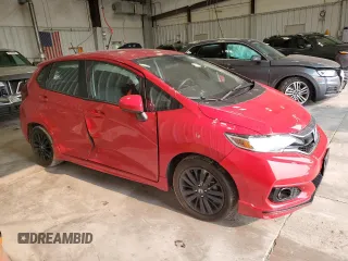 2018 Honda Fit Sport z VIN 3HGGK5H69JM702073, wystawiony jako Copart lot #58813115 z przebiegiem 51 998 mil mil oraz Nie do naprawy • Non repairable. Historia ofert i sprzedaży dostępna na DreamBid. Obrazek 4.
