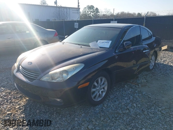 2004 Lexus ES 350 with VIN JTHBA30G345030038, listed as a IAAI auction lot 41457908 with 238,356 mi miles and . Bid and sale history available at DreamBid. Image 2.