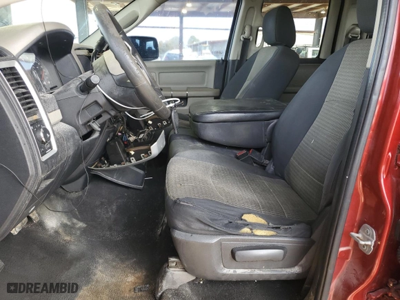 2009 Dodge Ram 1500 SLT with VIN 1D3HB18P79S744997, listed as a Copart auction lot 43213385 with 267,871 mi miles and Salvage Title. Bid and sale history available at carsss.com. Image 7.