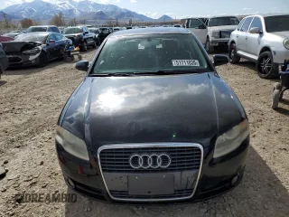 2007 Audi A4 2.0T with VIN WAUAF78E47A060120, listed as a Copart auction lot 51711035 with 108,291 mi miles and Salvage Title. Bid and sale history available at carsss.com. Image 5.