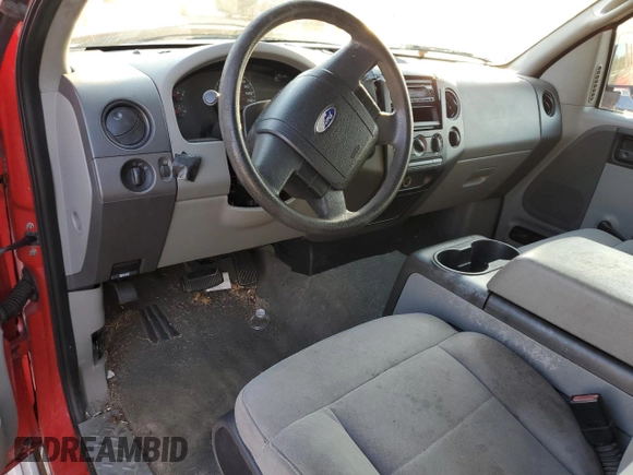 2006 Ford F-150 STX with VIN 1FTRX02W66KD70483, listed as a Copart auction lot 44233345 with 159,149 mi miles and Clean title. Bid and sale history available at DreamBid. Image 8.