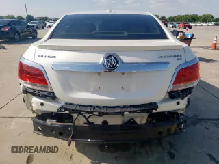 2010 Buick LaCrosse CXL with VIN 1G4GC5EG2AF297291, listed as a Copart auction lot 59738735 with 191,000 mi miles and Salvage title. Bid and sale history available at DreamBid. Image 6.