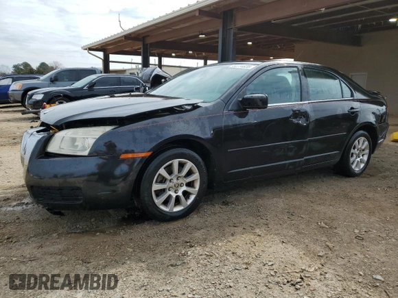 2009 Mercury Milan with VIN 3MEHM07Z59R615067, listed as a Copart auction lot 44774635 with 181,177 mi miles and Salvage title. Bid and sale history available at DreamBid. Image 1.