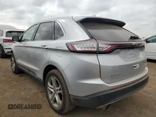 2015 Ford Edge Titanium z VIN 2FMTK4K9XFBB56155, wystawiony jako Copart lot #56735555 z przebiegiem 86 167 mil mil oraz Szkoda całkowita • Salvage title. Historia ofert i sprzedaży dostępna na DreamBid. Obrazek 2.