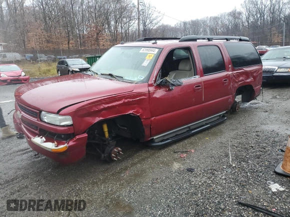 2005 Chevrolet Suburban LS with VIN 3GNFK16Z15G262541, listed as a Copart auction lot 82998944 with 0 mi miles and Salvage Title. Bid and sale history available at carsss.com. Image 1.