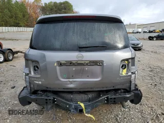 2019 Nissan Armada Platinum with VIN JN8AY2NF9K9351708, listed as a Copart auction lot 77241883 with 42,308 mi miles. Bid and sale history available at carsss.com. Image 6.