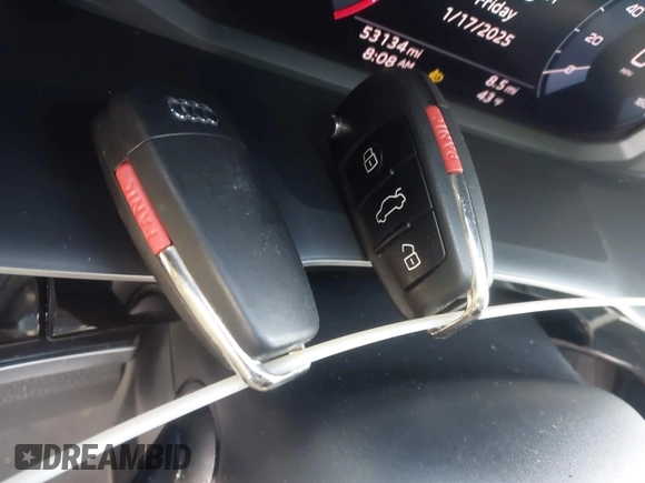 2019 Audi Q3 Premium with VIN WA1AECF33K1079468, listed as a IAAI auction lot 41340687 with 53,134 mi miles and . Bid and sale history available at DreamBid. Image 11.