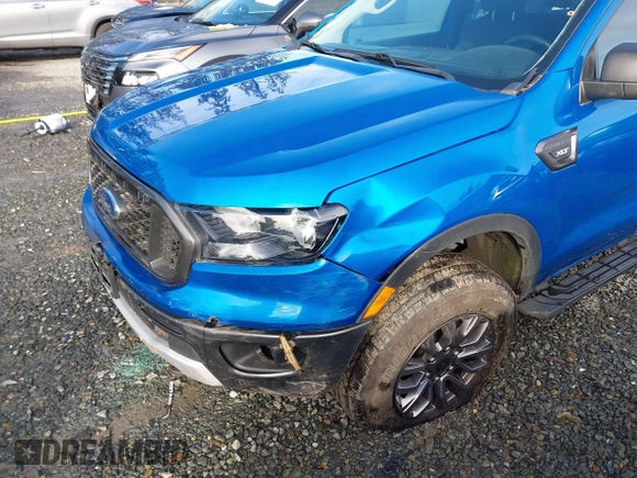 2022 Ford Ranger XL with VIN 1FTER1FH8NLD26889, listed as a IAAI auction lot 41655902 with 23,185 mi miles and . Bid and sale history available at DreamBid. Image 6.