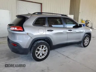 2016 Jeep Cherokee Sport with VIN 1C4PJMABXGW280276, listed as a Copart auction lot 57830695 with 178,287 mi miles and Clean title. Bid and sale history available at DreamBid. Image 3.