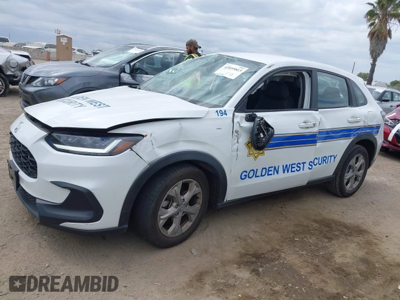 2023 Honda HR-V LX with VIN 3CZRZ1H30PM741445, listed as a IAAI auction lot 42055813 with 102,227 mi miles and . Bid and sale history available at DreamBid. Image 13.